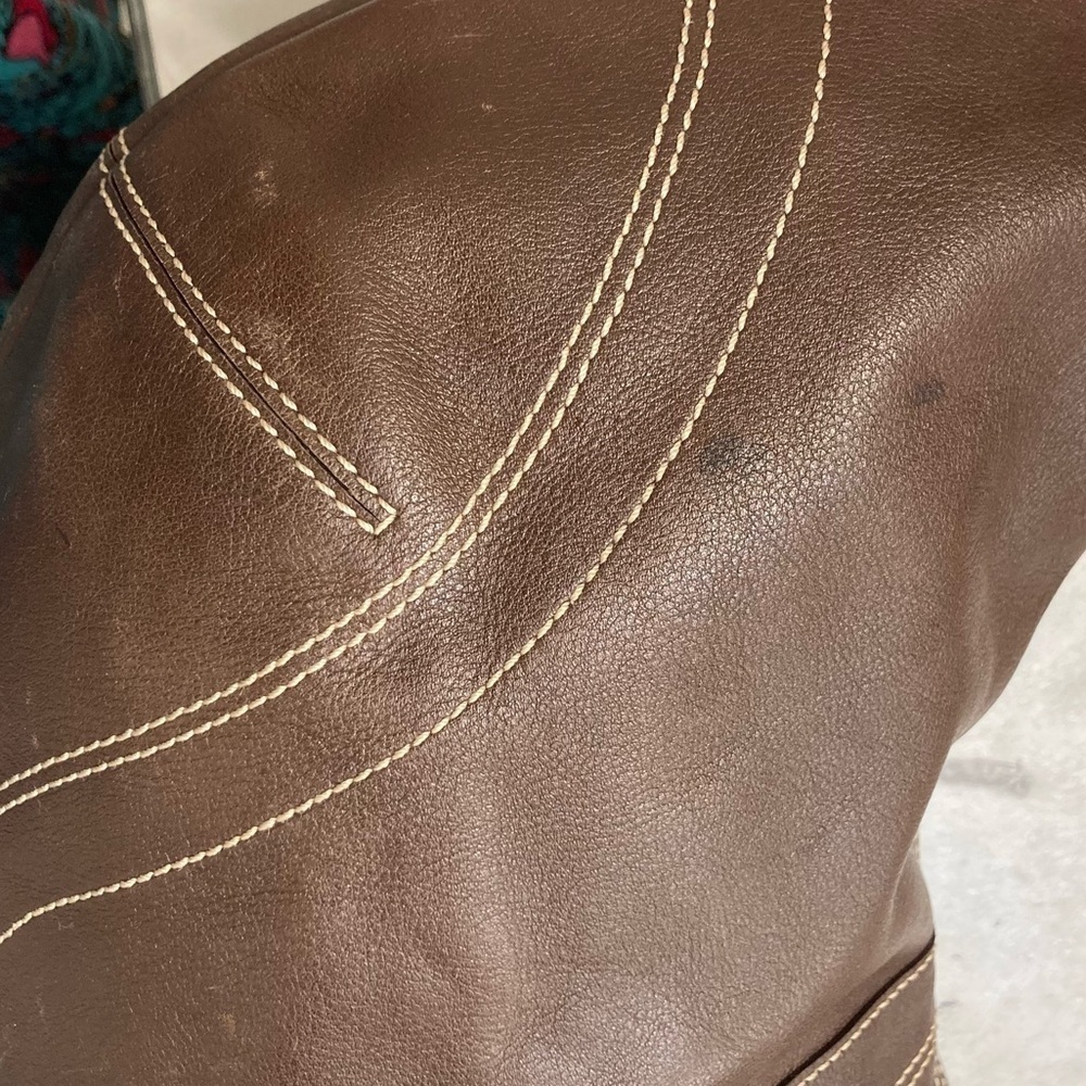 Coach 10032 brown leather large soho hobo bag - Picture 15 of 16